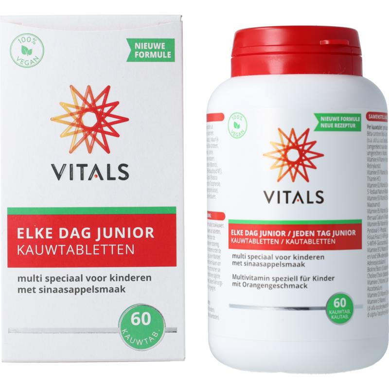 Vitals Elke Dag Junior 60 kauwtabletten