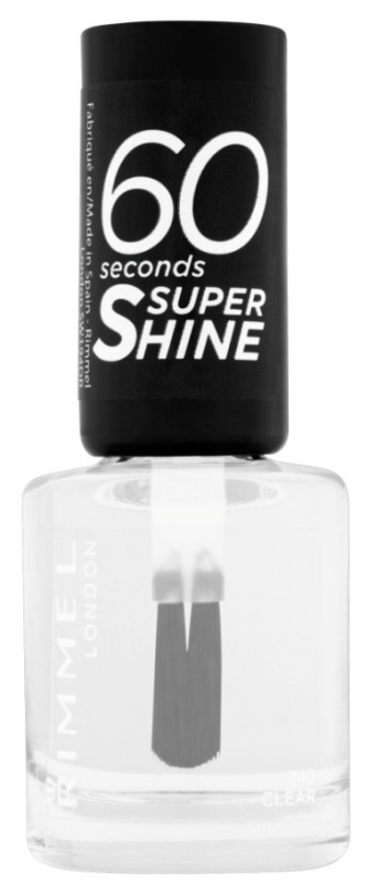 Nagellak 60sec 740 Clear 8ml