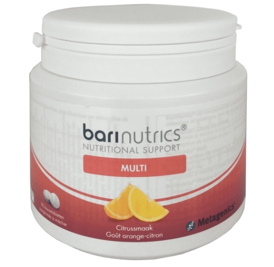 BariNutrics Multi Citrus Kauwtabletten 90 Kauwtabletten