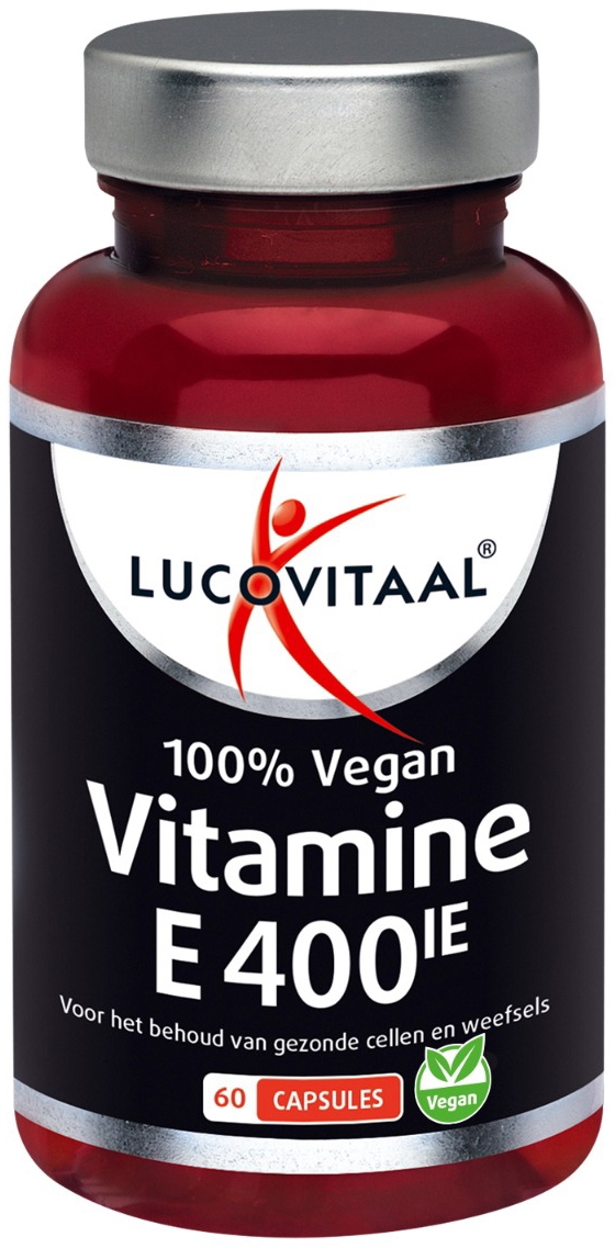 Lucovitaal Vegan Vitamine E (400 IE) 60caps