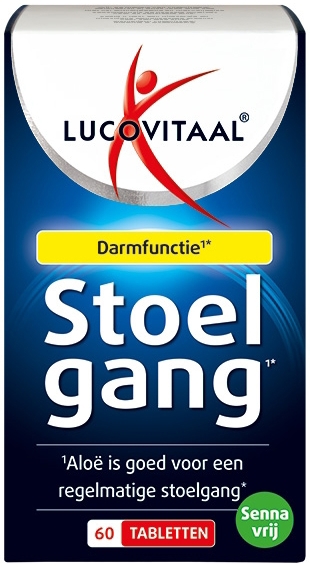 Lucovitaal Stoelgang Tabletten Sennavrij 60 tabletten