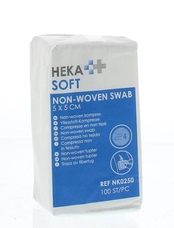 Non Woven Kompres 5 x 5 4-laags 100 Stuks