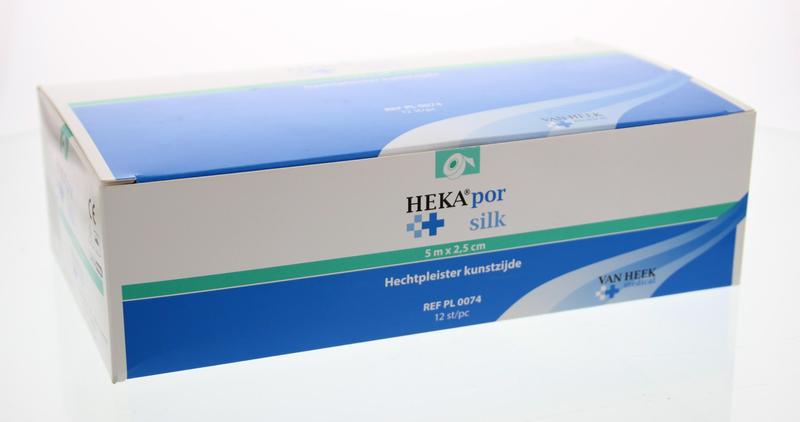 Silk Hechtpleister Ring 5 m x 2.5 cm 12 Stuks