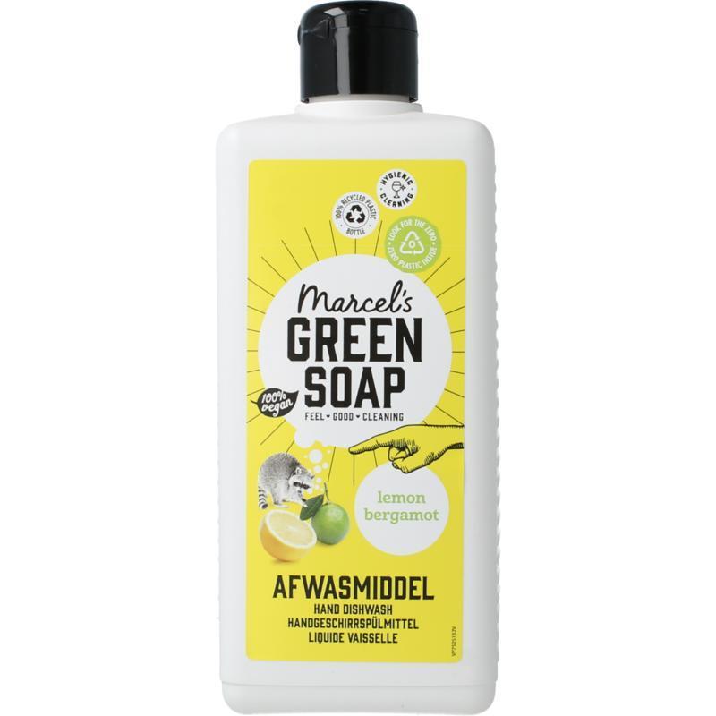 Marcel's Green Soap Marcels Green Soap Afwasmiddel lemon & bergamot 500ml