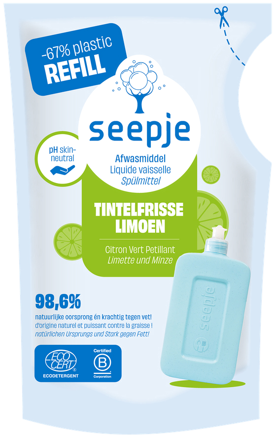 Afwasmiddel Limoen Nv 500ml