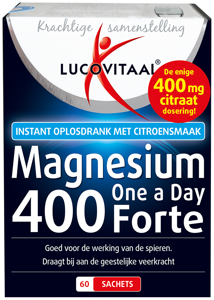 Lucovitaal Magnesium 400mg Forte 60 sachets