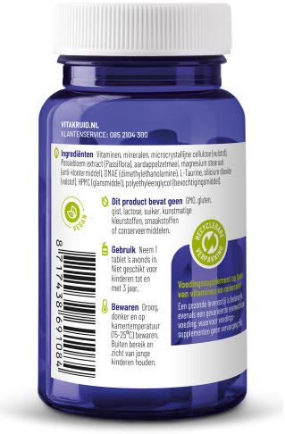 Vitakruid Multi Nacht Vrouw 30 tabletten