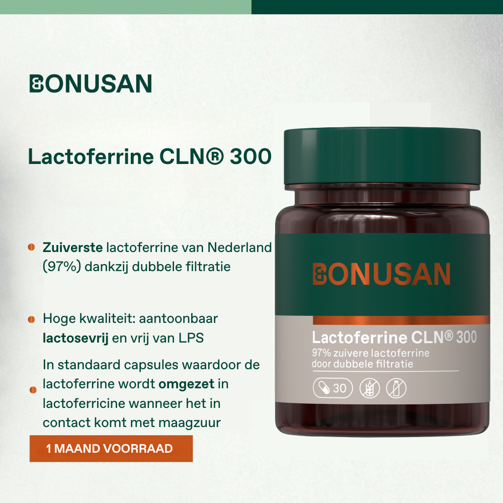 Bonusan Lactoferrine CLN® 300 30 Capsules