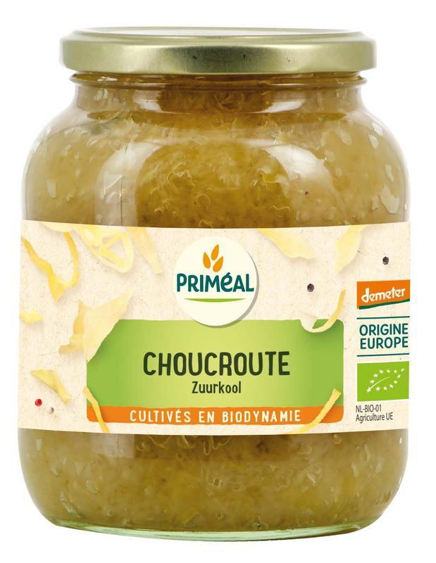 Primeal Zuurkool demeter bio 680g