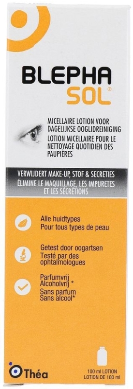 Reinigingslotion ooglid 100ml