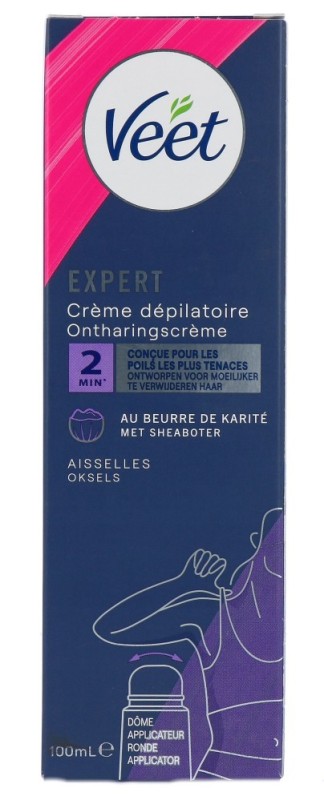Expert ontharingscreme oksels 100ML