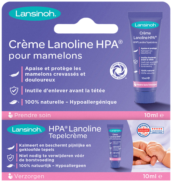 Lansinoh Lanoline Tepelklovenzalf Tube 10 ML