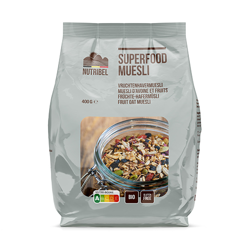 Havermuesli superfoods glutenvrij bio 400g