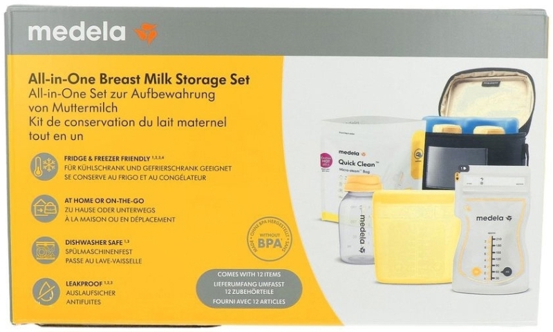 Moedermelk Bewaarset 1st