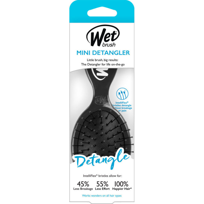 Mini Detangler Black 1 Stuk