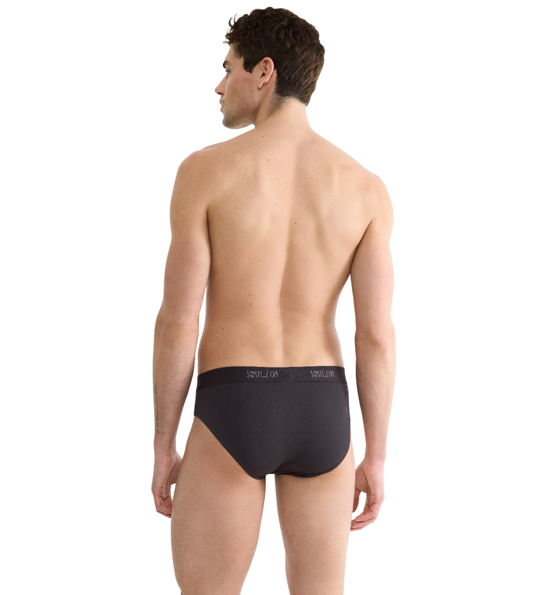 Sloggi MEN SLG Base Heren Brief 2-Pack Charcoal