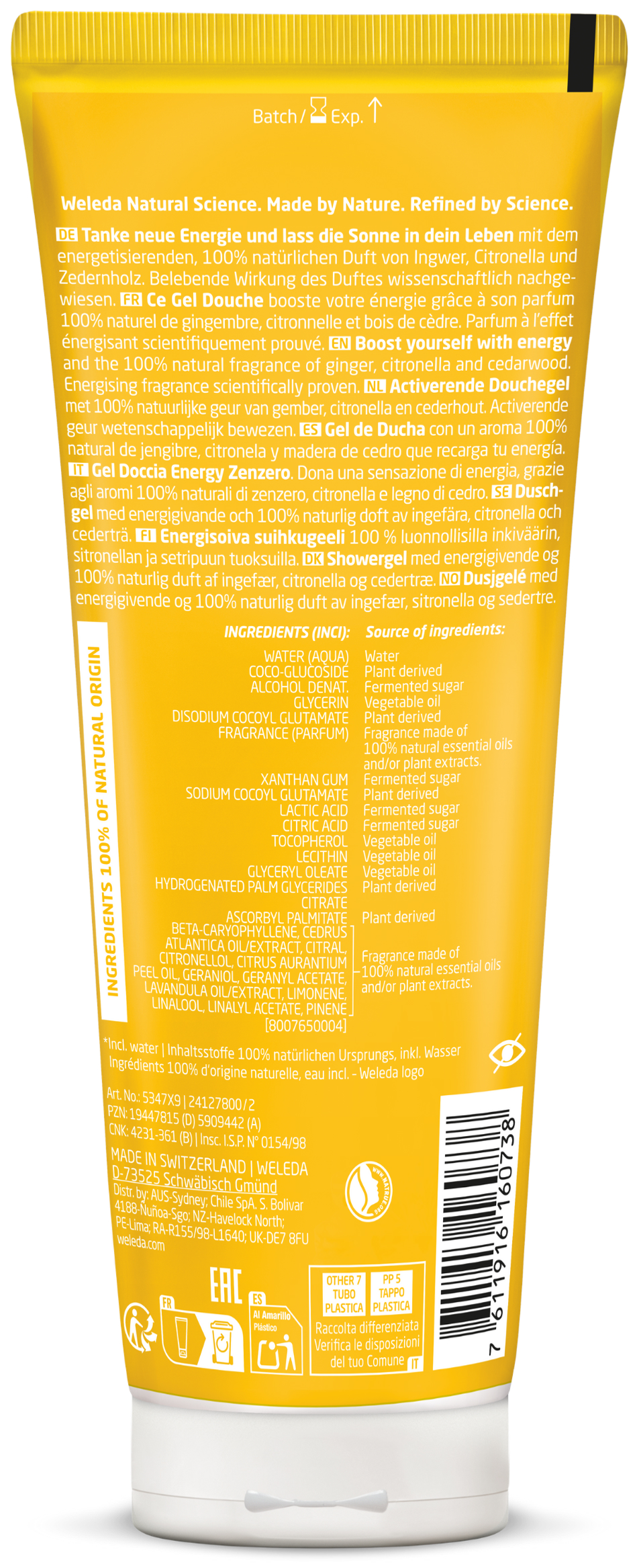 Weleda Aroma Shower Energy 200ml