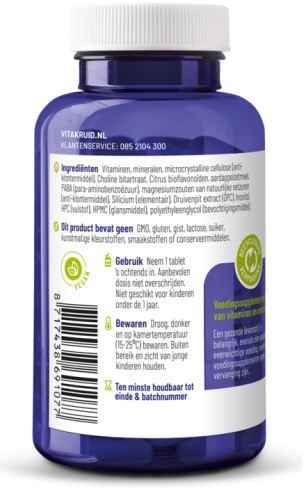 Vitakruid Multi Dag & Nacht Vrouw 2x90 tabletten