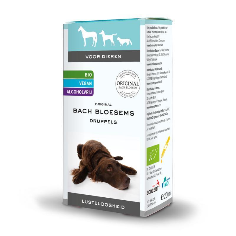 Bach bloesem dier lusteloosheid 20ML
