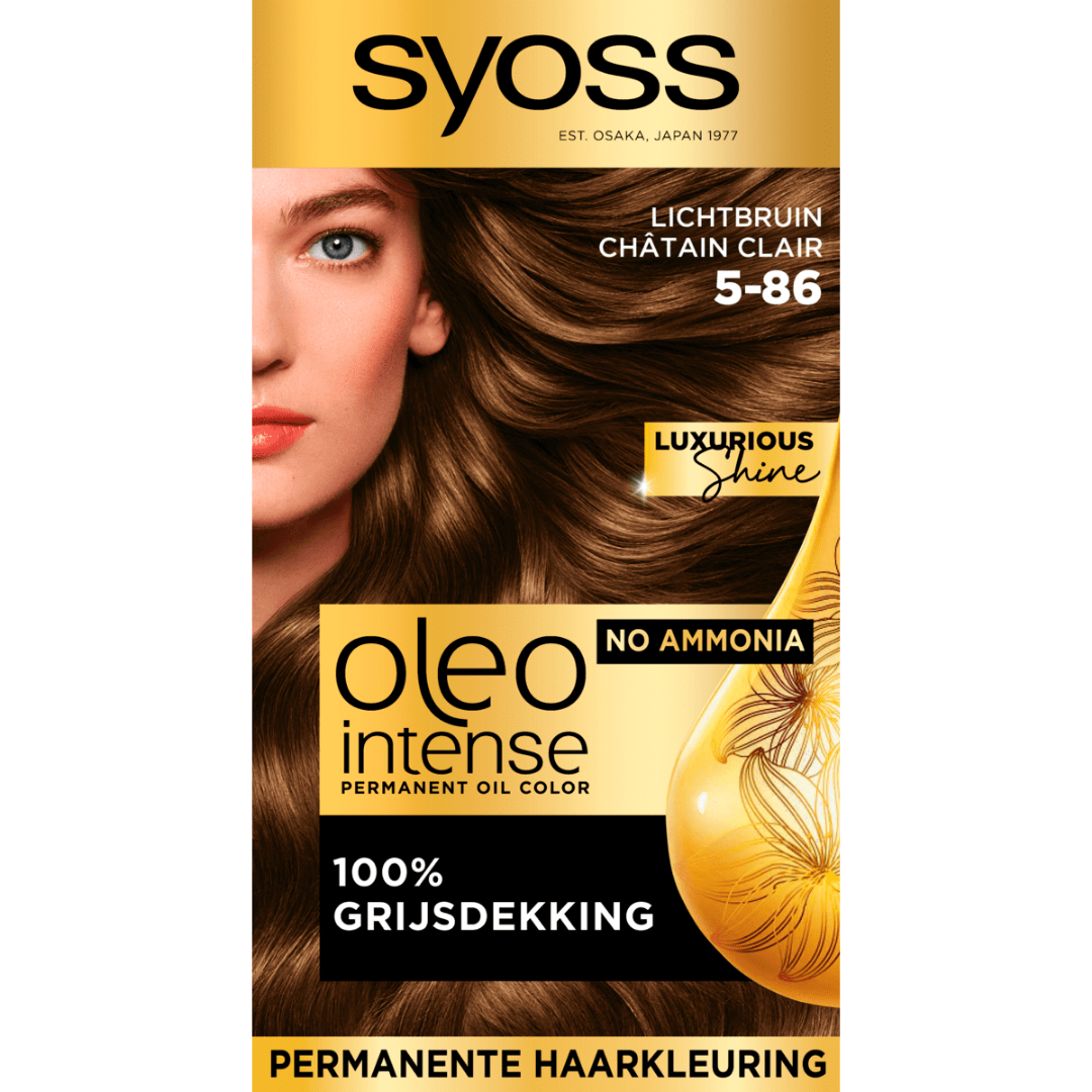 Syoss Oleo Intense 5-86 Licht Bruin 1 stuk