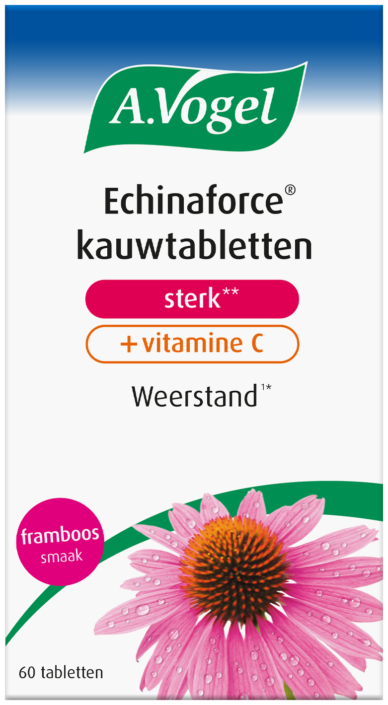 A.Vogel Echinaforce sterk + vitamine C kauwtablet 60 Stuks