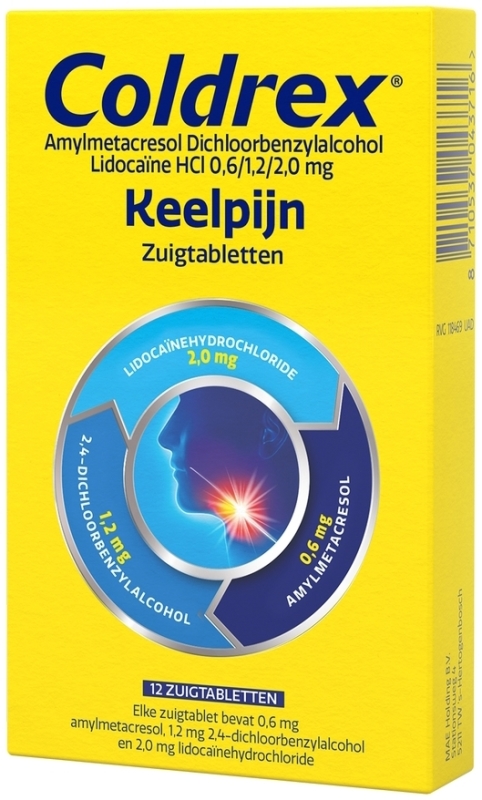Keelpijn 12st