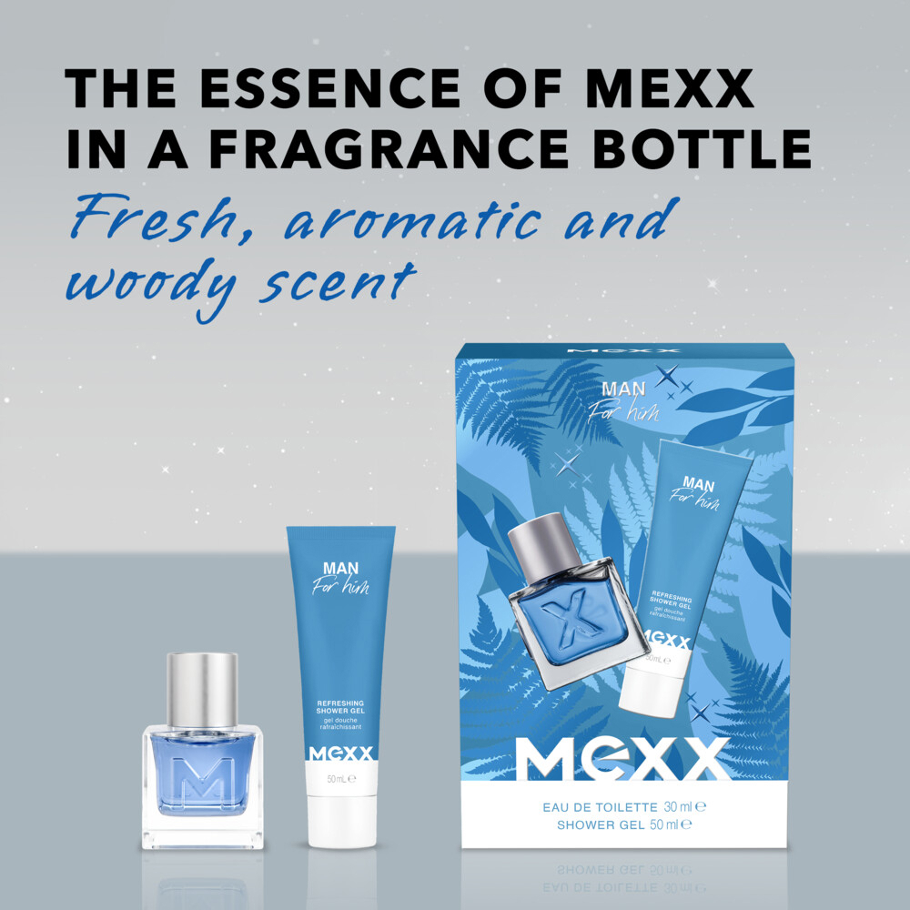 Mexx Eau De Toilette + Showergel Signature Man 80 ml