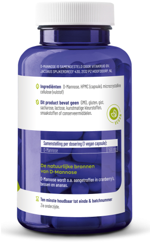 Vitakruid D-Mannose 500 90 capsules