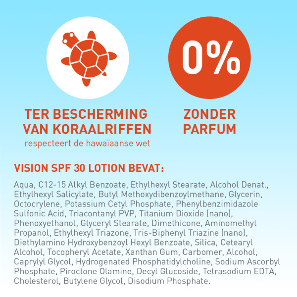Vision Zonnebrand Every Day Sun Protection SPF30 180 ML