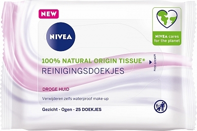 3-in-1 Verzachtende Reinigingsdoekjes 25 stuks