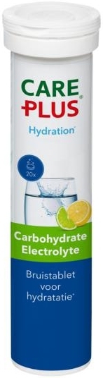 Care Plus Carbohydrate electrolyte lemon lime 20brt