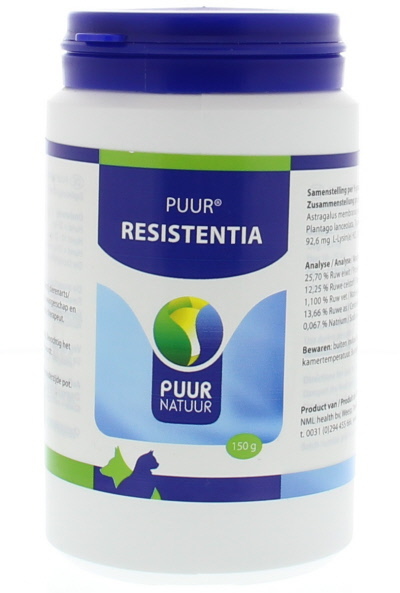 Puur Natuur Weerstand hond / kat 150g