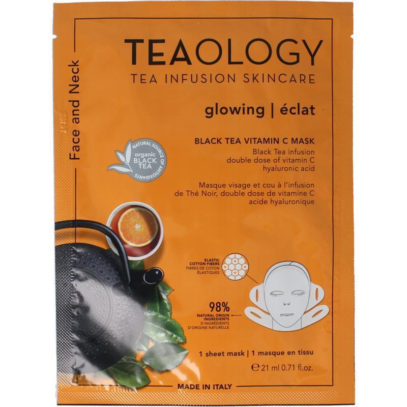 Black tea vitamine C mask 1st