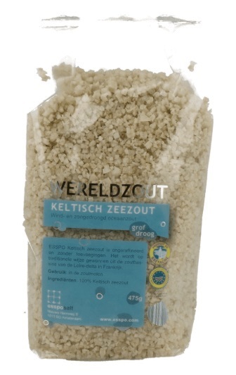 Keltisch zeezout grof droog 475gr