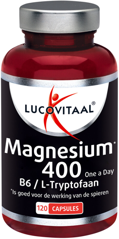 Magnesium 400mg L-Tryptofaan 120 capsules