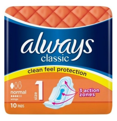 Maandverband - Classic Normal 10 st