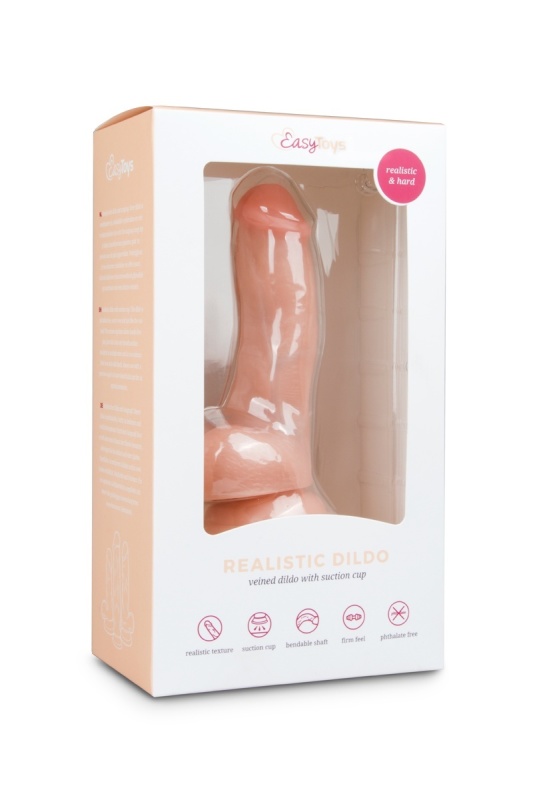 EasyToys Realistische Dildo Huidskleur 15 Cm