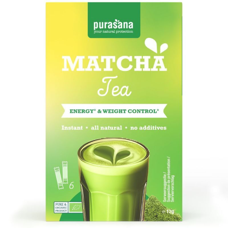 Instant matcha groene thee bio 12g