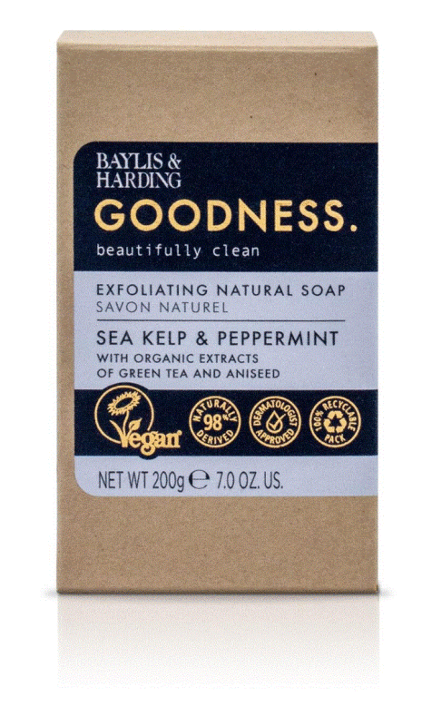 Goodness Zeep Zeekelp & Pepermunt 200gr
