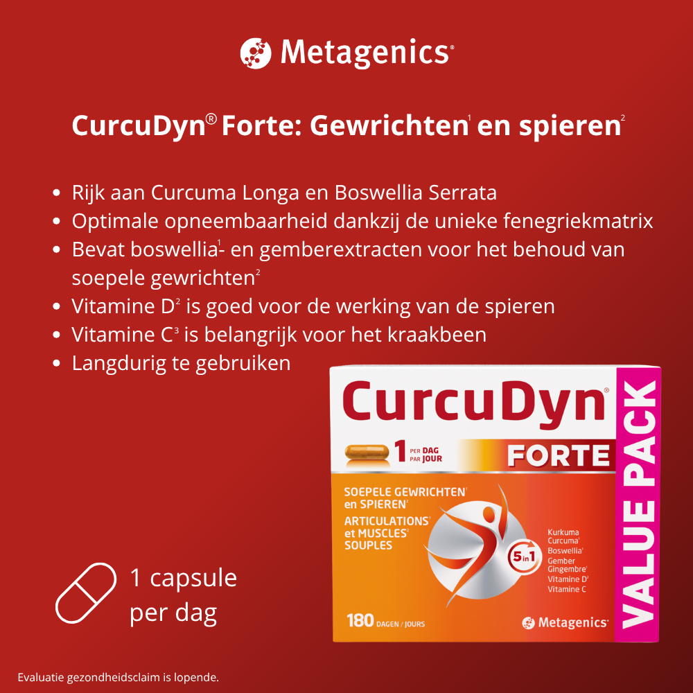 Metagenics CurcuDyn® Forte 180 capsules