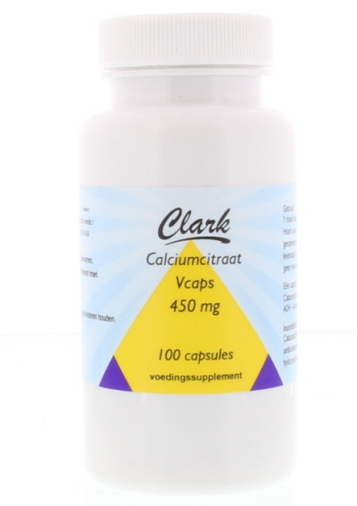 Calcium citraat 450mg 100vc