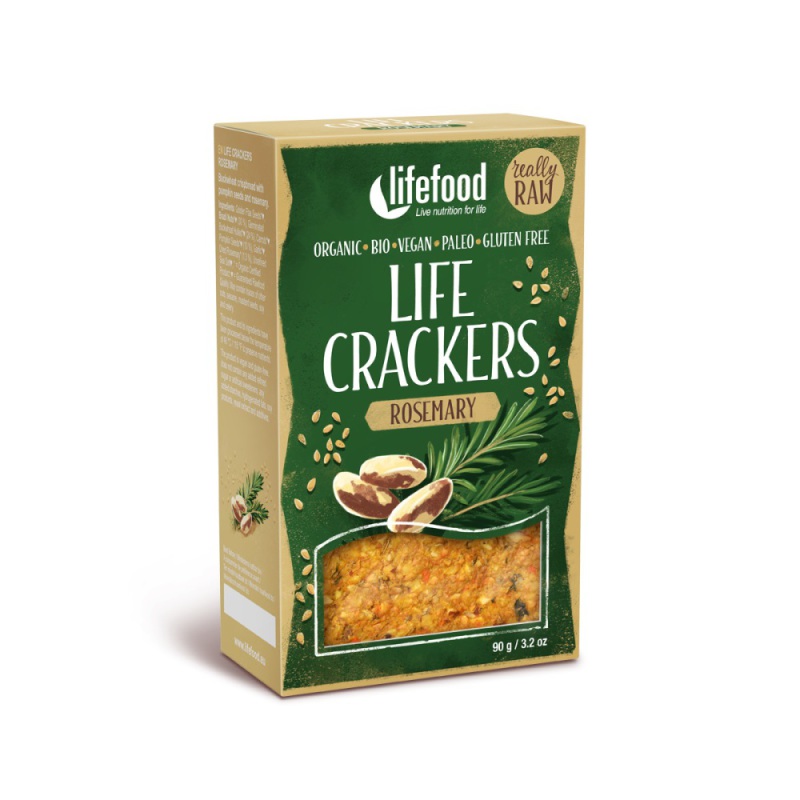 Life Crackers Rozemarijn 90g