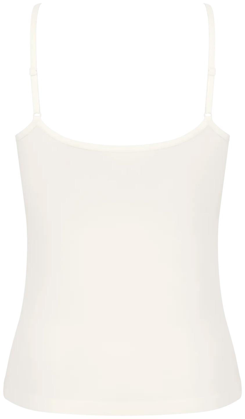 Sloggi Dames Go Sense Spaghetti Top Silk White