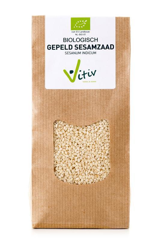 Vitiv Sesamzaad Wit 500g