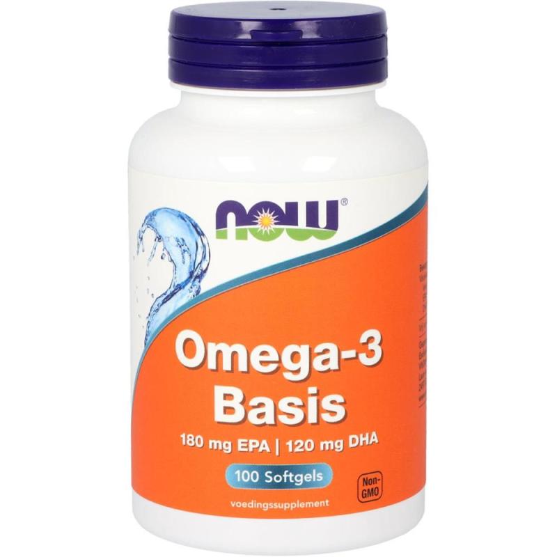 Now Omega-3 Basis 100 softgels