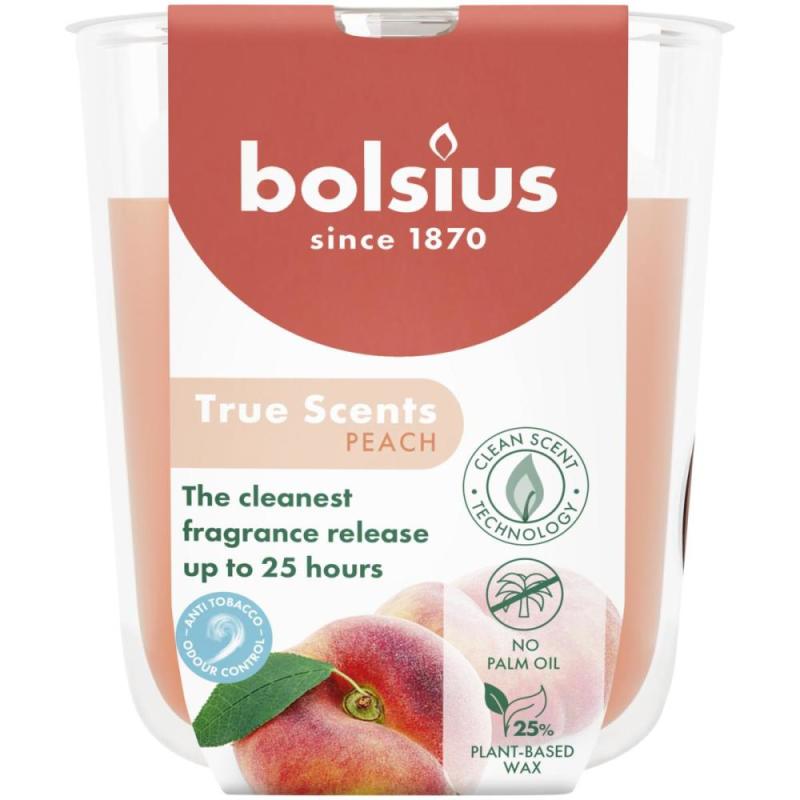 Geur glas True Scents Peach 80/73