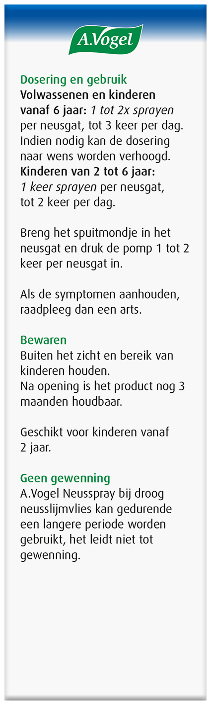 A.Vogel Cinuforce droge neusslijmvlies neusspray 15ml