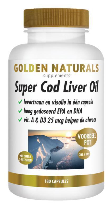 Super Cod Liver Oil 180 Capsules