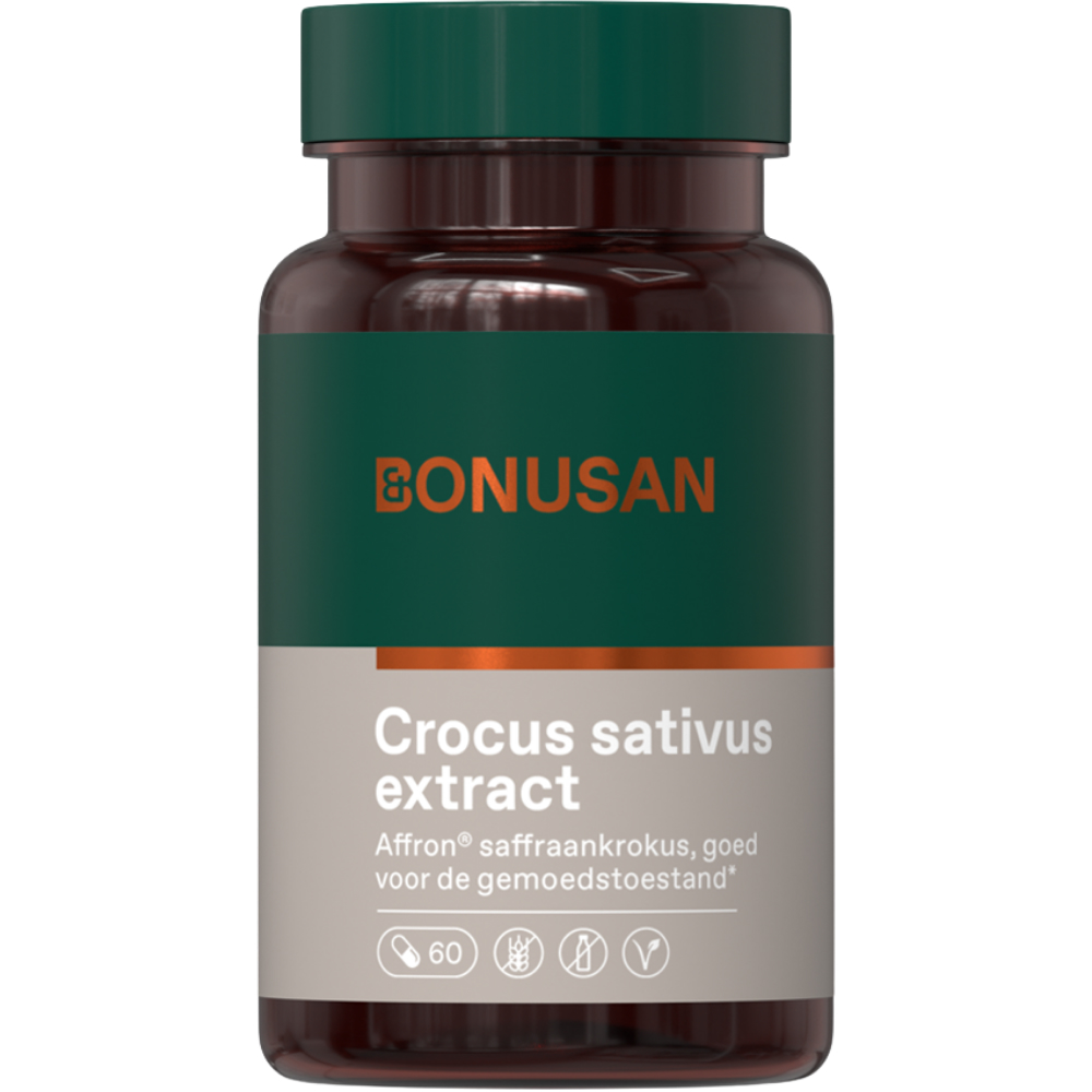 Bonusan Crocus sativus extract 60 Capsules
