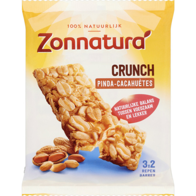 Pinda Crunch Reep 3x45g